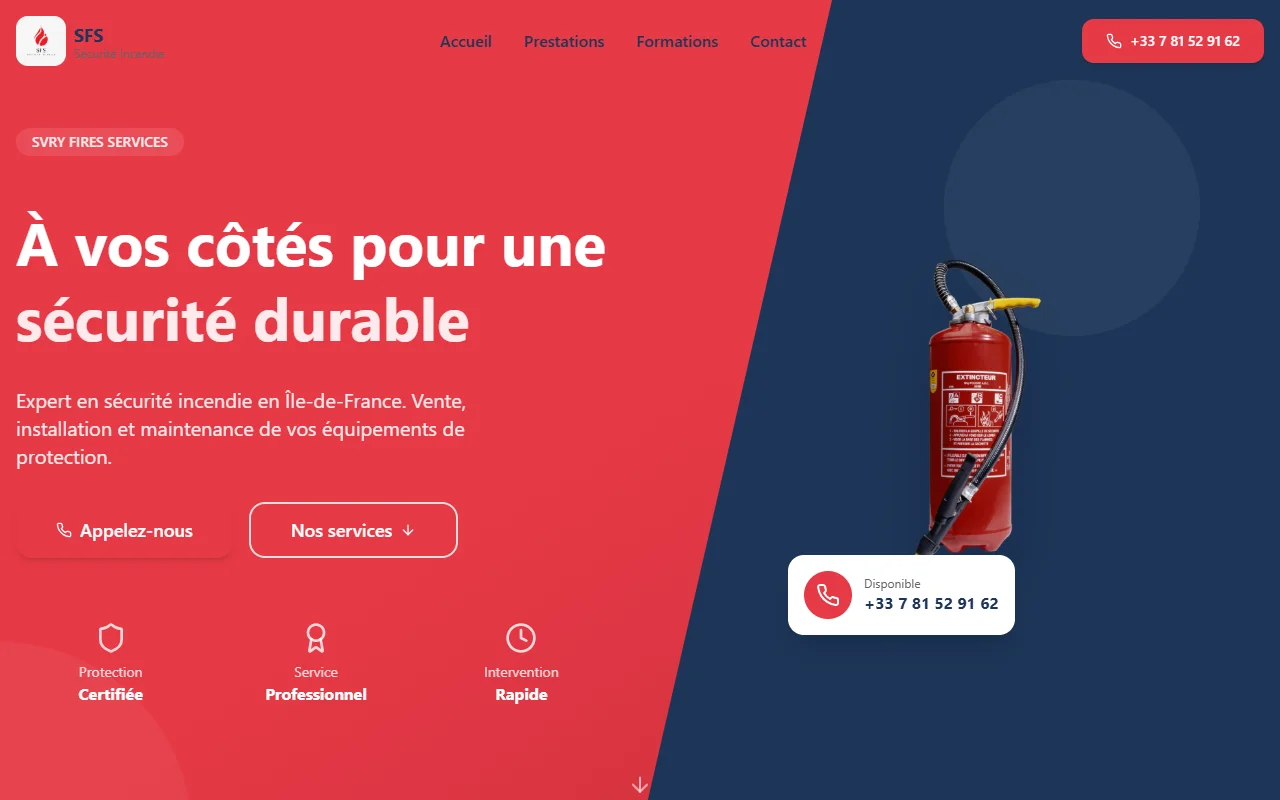 SFS Sécurité Incendie